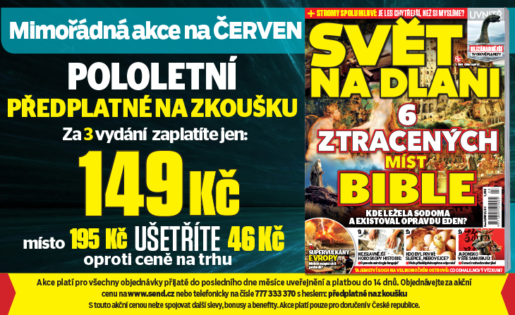 promo předplatného časopisů